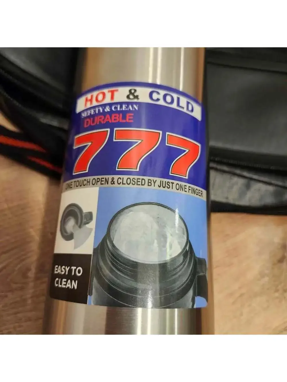 Stainless Steel Thermos with Case